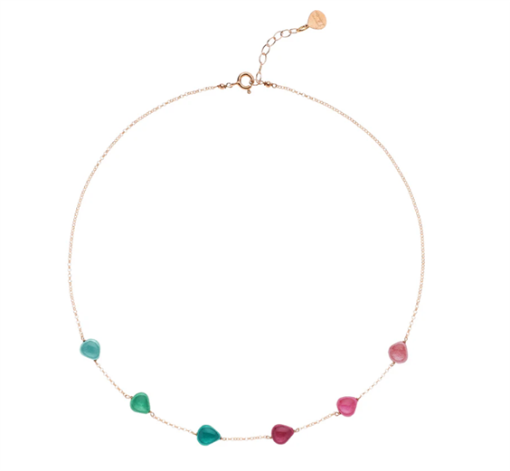 Collier Rosso Prezioso Femme SEMINO D AMORE COLOURS in Argent GC00480SE COLOURS - GC00480SE COLOURS